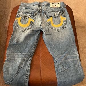 True Religion Straight Blue Jeans 👖